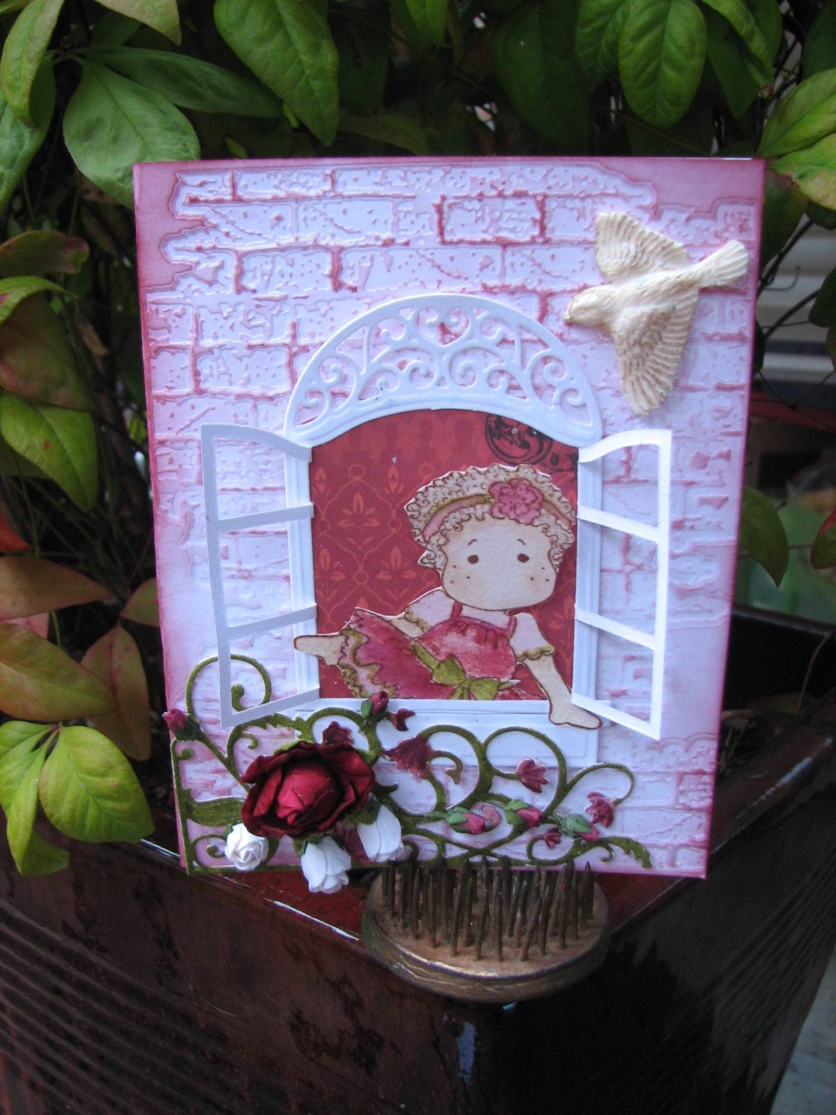 Dé Métallique Spellbinders Window One Die D-Lights BNIP - Idéal Pour Scrapbooking Et Cartes